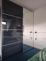 Ikea Pax Schuifdeuren 236x100cm - Zwart/Grijs & Spiegel, Huis en Inrichting, Kasten | Kledingkasten, Ophalen, 200 cm of meer