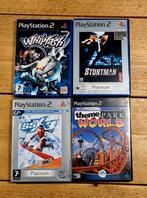 PS2 bundel – Whiplash + SSX 3 + Theme Park + Stuntman, 1 speler, Ophalen of Verzenden, Zo goed als nieuw, Vanaf 3 jaar