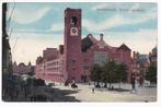 Ansichtkaart Amsterdam Beursgebouw 1915, Verzamelen, Ophalen of Verzenden, Voor 1920, Gelopen, Noord-Holland