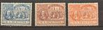 Nvph nr 87-89 gebruikt, Postzegels en Munten, Postzegels | Nederland, Verzenden, T/m 1940