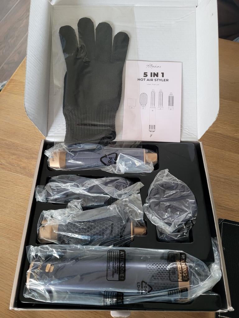 5 in 1 Hot Hair Styler, Sieraden, Tassen en Uiterlijk, Uiterlijk | Haarverzorging, Nieuw, Krultang of Stijltang, Ophalen of Verzenden