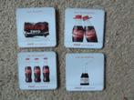 Coca-Cola Onderzetters 4 stuks in doosje, Verzamelen, Nieuw, Ophalen of Verzenden, Gebruiksvoorwerp