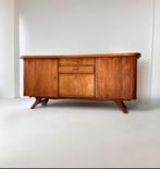 Vintage dressoir sideboard wandkast, Huis en Inrichting, Kasten | Dressoirs, Met deur(en), 150 tot 200 cm, Teakhout, Vintage