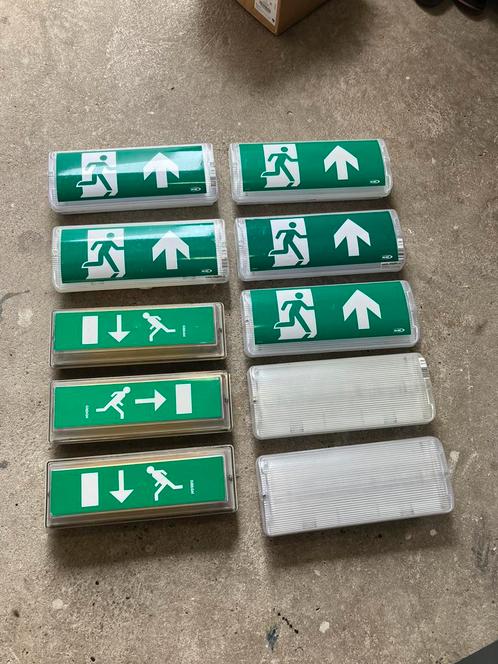 Noodverlichting en vluchtwegverlichting, Doe-het-zelf en Verbouw, Bouwverlichting, Gebruikt, Armatuur, Minder dan 50 watt, Ophalen