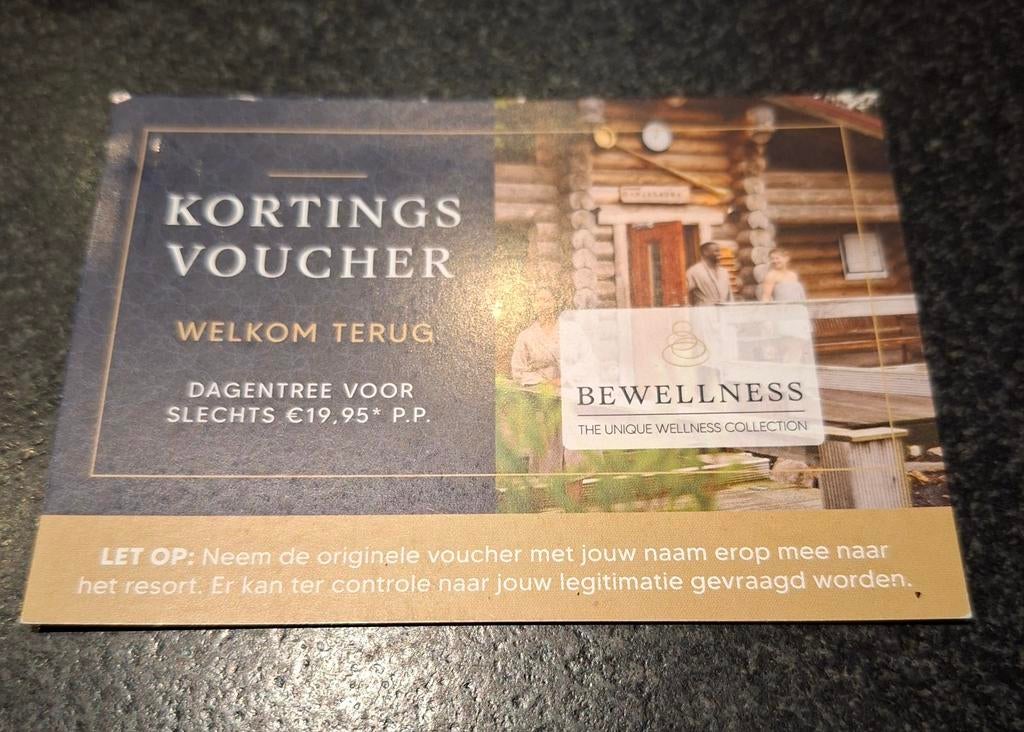2x Dagentree voor 19,95 pp. VeluwseBron/SpaPuur, Tickets en Kaartjes, Overige Tickets en Kaartjes, Twee personen