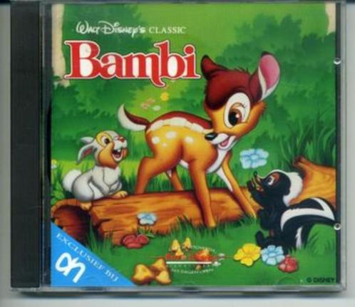 Bambi cd of Bambi 2 dvd dvd speciale uitvoering, Cd's en Dvd's, Cd's | Kinderen en Jeugd, Zo goed als nieuw, Muziek, 3 tot 5 jaar