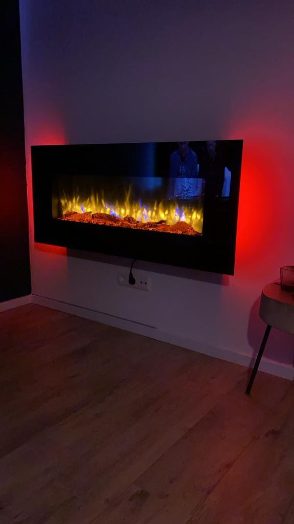 Livn elektrische hanghaard Nottingham, Huis en Inrichting, Haarden, Elektrische haard, Ophalen of Verzenden