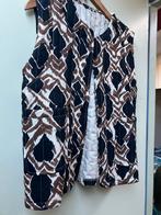 Gilet met print - Maat L, Ophalen of Verzenden, Zo goed als nieuw, Maat 38/40 (M), Bruin