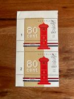 postzegels nederland postfris blokje van 2 stuks 1799-1999, Na 1940, Ophalen of Verzenden, Postfris
