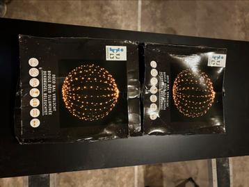 Kerstbal verlichting groot nieuw! 2x diameter 40 cm beschikbaar voor biedingen