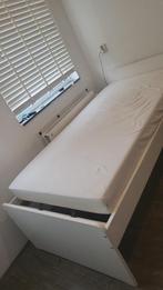 IKEA bed, Huis en Inrichting, 90 cm, IKEA bed, Eenpersoons, Wit