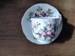 Vintage Duchess Bone China Theekop en Schotel pruimen, Ophalen