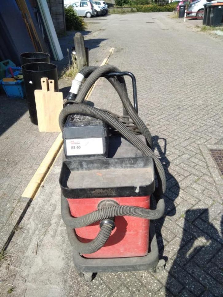 INDUSTRIËLE NAT- EN DROOGZUIGER WURTH MASTER ISS 60, Witgoed en Apparatuur, Stofzuigers, Gebruikt, Stofzuiger, 1200 tot 1600 watt