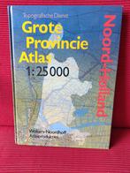 Grote Provincie Atlas Noord-Holland 1:25000, Boeken, Bosatlas, Ophalen of Verzenden, Zo goed als nieuw, 1800 tot 2000