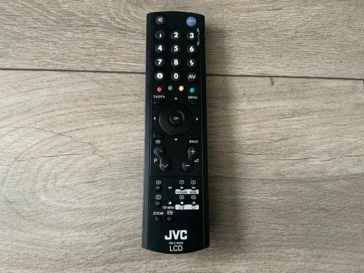 JVC RM-C1892B LCD Remote Control Afstandsbediening RM C1892, Audio, Tv en Foto, Afstandsbedieningen, Zo goed als nieuw, Origineel