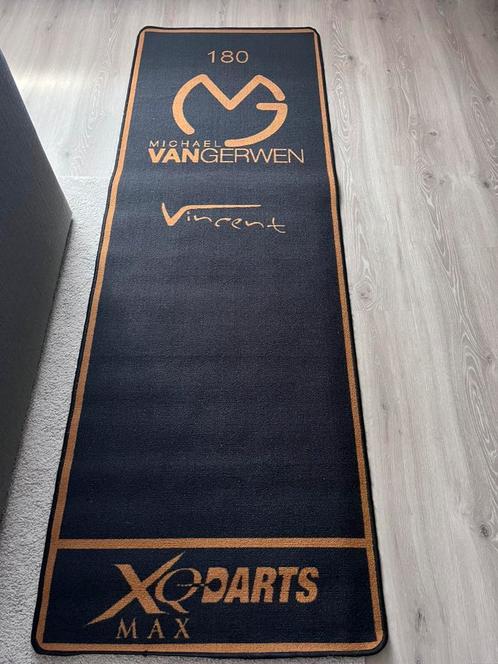 Michael van Gerwen dartmat - XQ Darts MAX - in topstaat, Sport en Fitness, Darts, Zo goed als nieuw, Overige typen, Ophalen of Verzenden