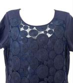 Steps blauwe jurk met kant maat 38, Maat 38/40 (M), Blauw, Ophalen of Verzenden, Zo goed als nieuw