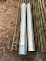 Rookgasafvoer gaskachel 110 mm, Ophalen, Aluminium, Zo goed als nieuw, Minder dan 2 meter