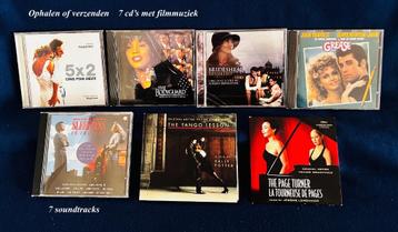 Verzenden kan Soundtrack film 7x cd = € 20 of los € 4 p/s beschikbaar voor biedingen