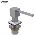 Caressi Quadro inbouw zeepdispenser mat nikkel, Ophalen of Verzenden, Nieuw, Rvs, Overige typen