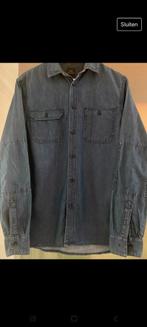 Armani Exchange spijker blouse. Maat S.  Zo goed als Nieuw, Armani, Blauw, Halswijdte 38 (S) of kleiner, Ophalen of Verzenden