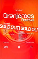 Oranjeroes.  2 kaartjes., Tickets en Kaartjes, Twee personen, Juni