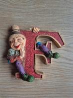 Grappige Letter F met Efteling laaf- Decoratie, Ophalen of Verzenden, Gebruikt, Wanddecoratie