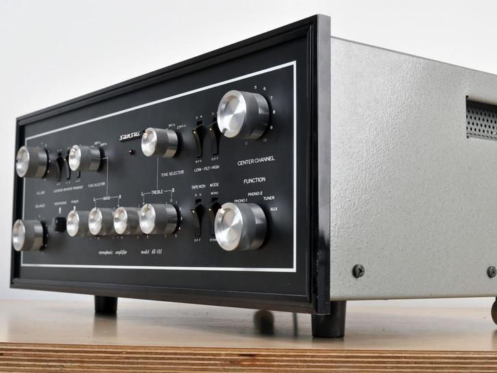 Sansui AU-111 Versterker (buizen) | Vintage Audio Repair, Audio, Tv en Foto, Versterkers en Receivers, Refurbished, Stereo, Minder dan 60 watt