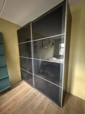 Ikea Pax kledingkast zwart - afbeelding 3