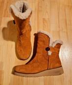 Skechers bruine warme comfortabele enkellaarzen maat 40, Skechers, Bruin, Lage of Enkellaarzen, Ophalen of Verzenden