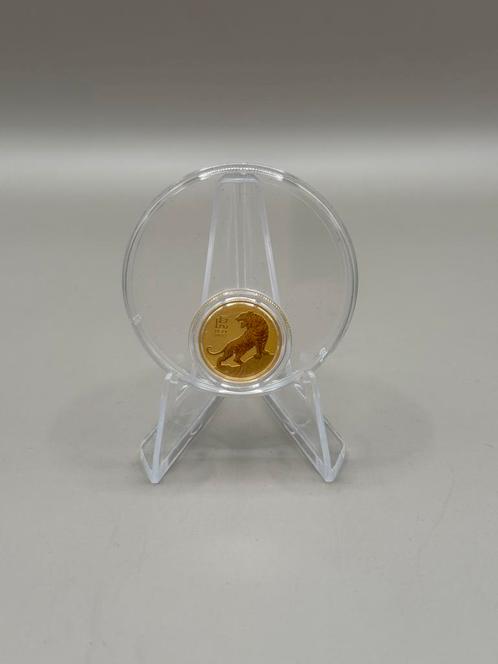Australian - Lunar III Tijger - 2022 - 1/10 OZ, Postzegels en Munten, Edelmetalen en Baren, Goud, Ophalen of Verzenden