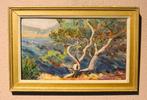 Olieverfpaneeltje uit 1920, Antiek en Kunst, Kunst | Schilderijen | Klassiek, Verzenden