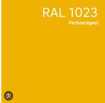 4L aflak geel ral 1023 sigmadur 520 bootverf jachtlak, Ophalen of Verzenden, Nieuw, Verven