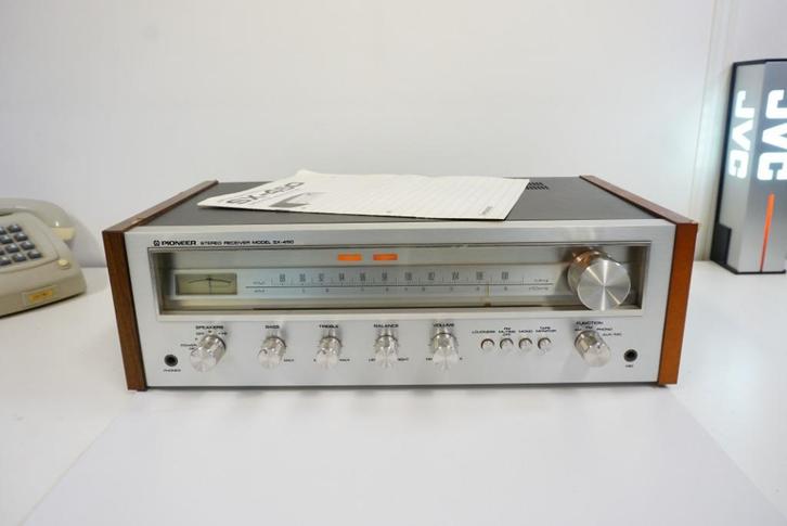 Pioneer SX-450 Vintage Stereo Receiver / Versterker - Werkt!, Audio, Tv en Foto, Versterkers en Receivers, Gebruikt, Stereo, Minder dan 60 watt