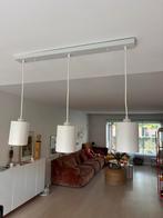 Witte hanglamp, 3 lampen van Karwei, Ophalen, Zo goed als nieuw, Minder dan 50 cm