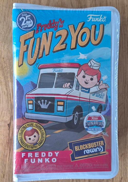 Funko, Freddy Funko, Fun2You, Blockbuster rewind, Fun Ahead, Verzamelen, Poppetjes en Figuurtjes, Zo goed als nieuw, Ophalen of Verzenden