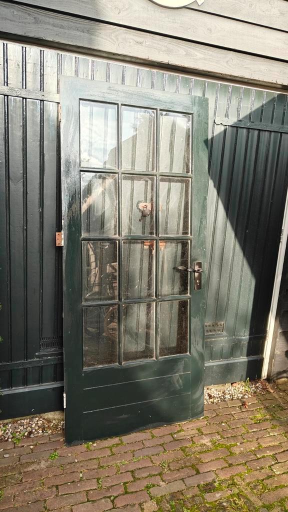 Hardhouten deur 94x214 cm., Doe-het-zelf en Verbouw, Deuren en Horren, Ophalen of Verzenden