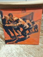 Modern kunstwerk, de Sjouwers, Ophalen of Verzenden