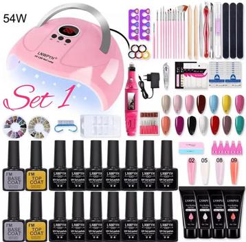14 stuks Gellak & 4 stuks PolyGel Pakket. Nagels/Nail art. beschikbaar voor biedingen
