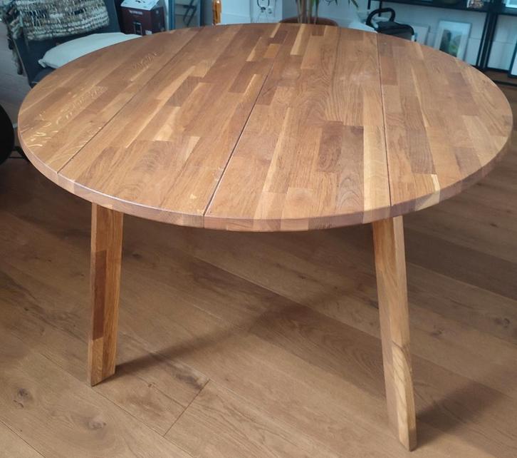 Ronde Eetkamertafel - 120cm - 4 Personen, Huis en Inrichting, Tafels | Eettafels, Ophalen