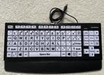 Toetsenbord BigKey Vision met grote letters, slechtzienden, Computers en Software, Ophalen of Verzenden, Qwerty, Zo goed als nieuw