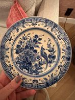 Delfts Blauw Bordje 1961 - Handgeschilderd, Ophalen