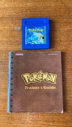 Gameboy spel: Pokémon Blue, Nieuwe batterij, Trainer’s Guide, Spelcomputers en Games, 1 speler, Ophalen of Verzenden, Zo goed als nieuw
