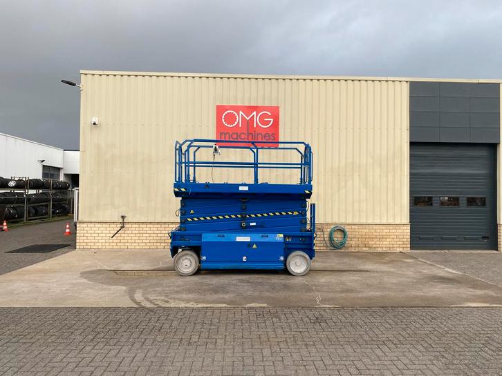 2008 HAB S152 12E 2WD, schaar hoogwerker, 15,2 meter, Zakelijke goederen, Machines en Bouw | Liften, Steigers en Ladders