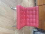 Rode Barcelona Fauteuil naar Ludwig Mies van de Rohe, Huis en Inrichting, Fauteuils, Ophalen, Bauhaus, Minder dan 75 cm, Zo goed als nieuw