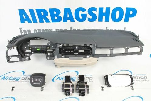 Airbag set Dashboard 4 spaak grijs/beige Audi A5 2016-heden, Auto-onderdelen, Dashboard en Schakelaars, Gebruikt, Ophalen of Verzenden