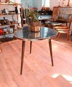 Vintage koffietafel salontafel bijzettafel tafel marmer, Ophalen