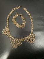 Kerst? Prachtige set: Ketting en armband KOPER, Ophalen of Verzenden, Nieuw, Overige materialen