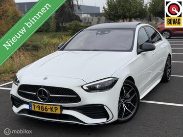 Mercedes C-klasse 200 AMG Line PANO|360CAMERA|BURMESTER|LED| beschikbaar voor biedingen