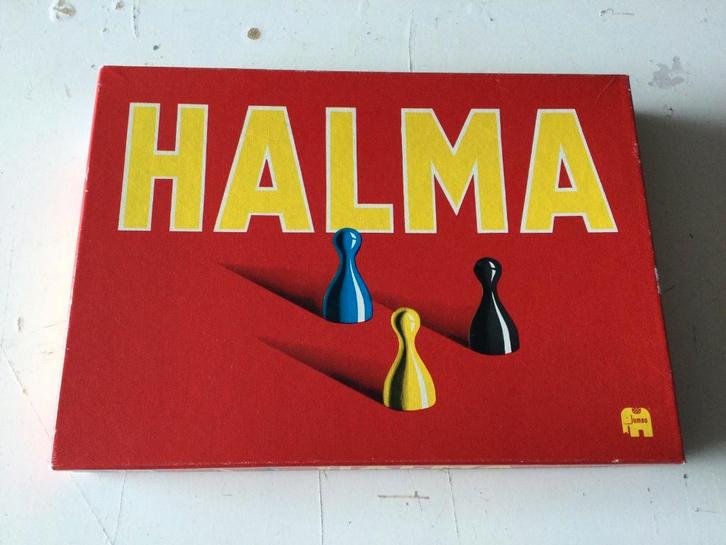 Halma spel, Hobby en Vrije tijd, Gezelschapsspellen | Bordspellen, Gebruikt, Een of twee spelers, Drie of vier spelers, Ophalen of Verzenden